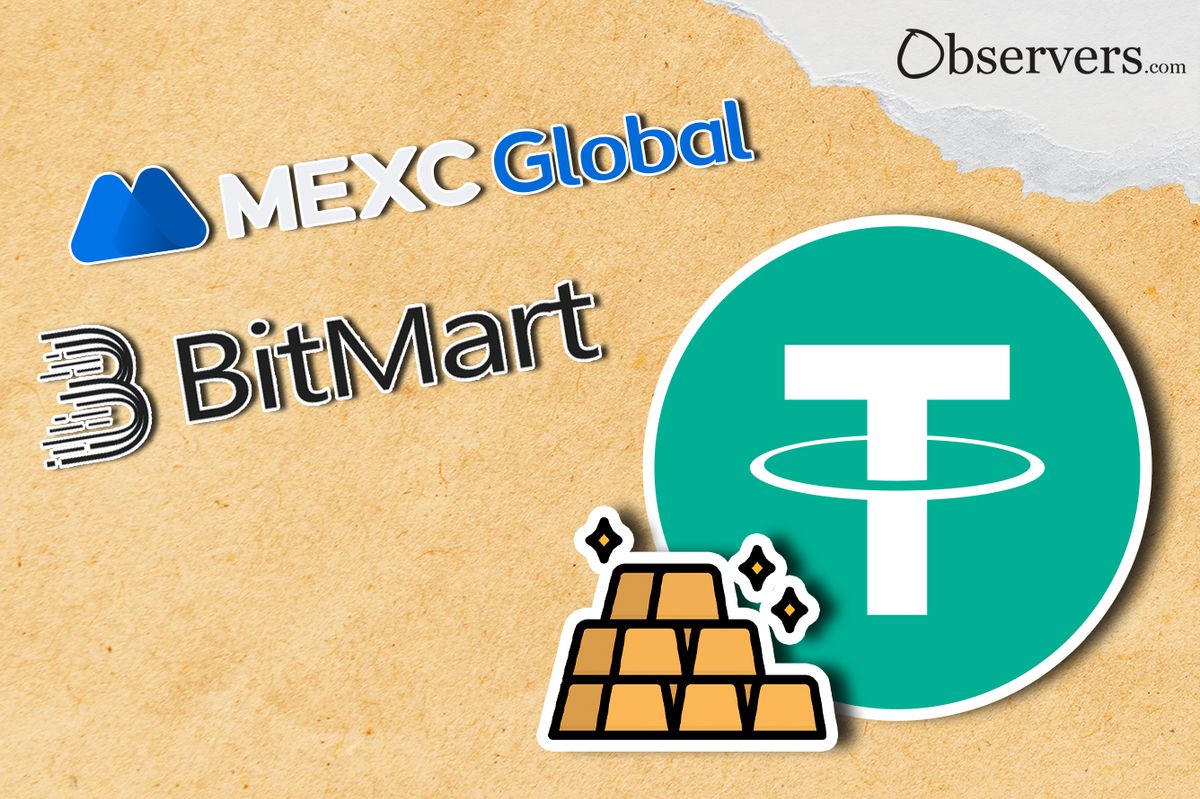 Tether Pushes Product Line.  Gold XAUT and EURT