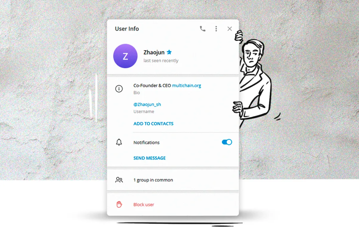 Multichain CEO’s Telegram Return Fuels Speculation Among Creditors