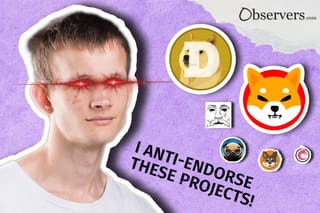 Vitalik Buterin Anti-Еndorsing (Quote) Shitcoins (Quote)