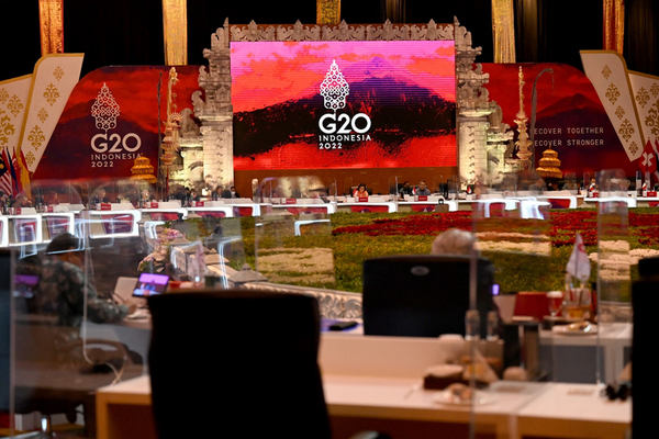 G20 finance minister and central bank governor meeting, Bali Indonesia. Source: G20 website