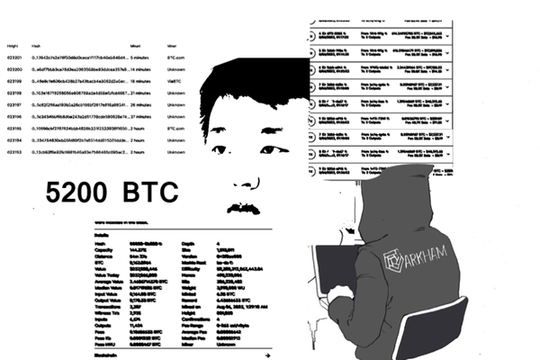 Arkham Intelligencee 5200 BTC