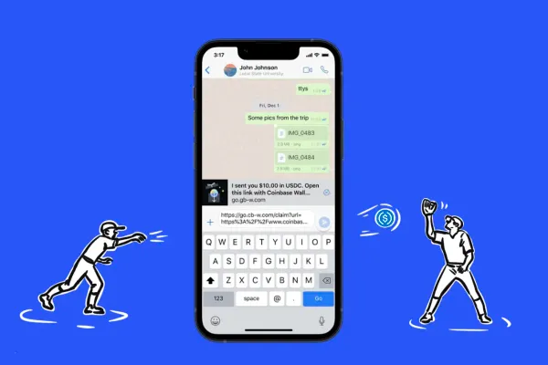 Coinbase WhatsApp
