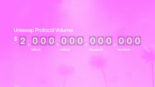 Uniswap Reaches $2T in Protocol Volume and Launches Blast Integration