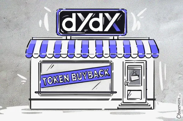 dYdX Introduces Monthly Token Buybacks, Boosting DYDX Price